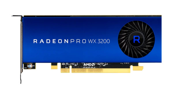 AMD Radeon Pro WX 3200 - Graphics Card - Radeon Pro WX 3200 - 4 GB GDDR5 - PCIe 3.0 X16 Low Profile - 4 X Mini DisplayPort 100-506115 - C2000