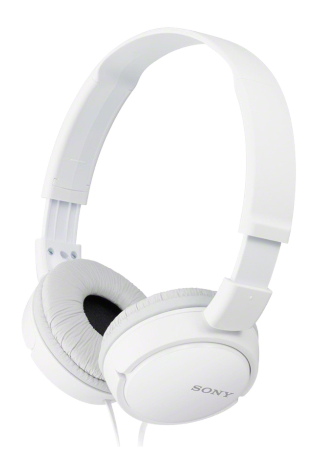 MDRZX110W.AE Sony Wired Headphones - White MDR ZX110 Factory Sealed