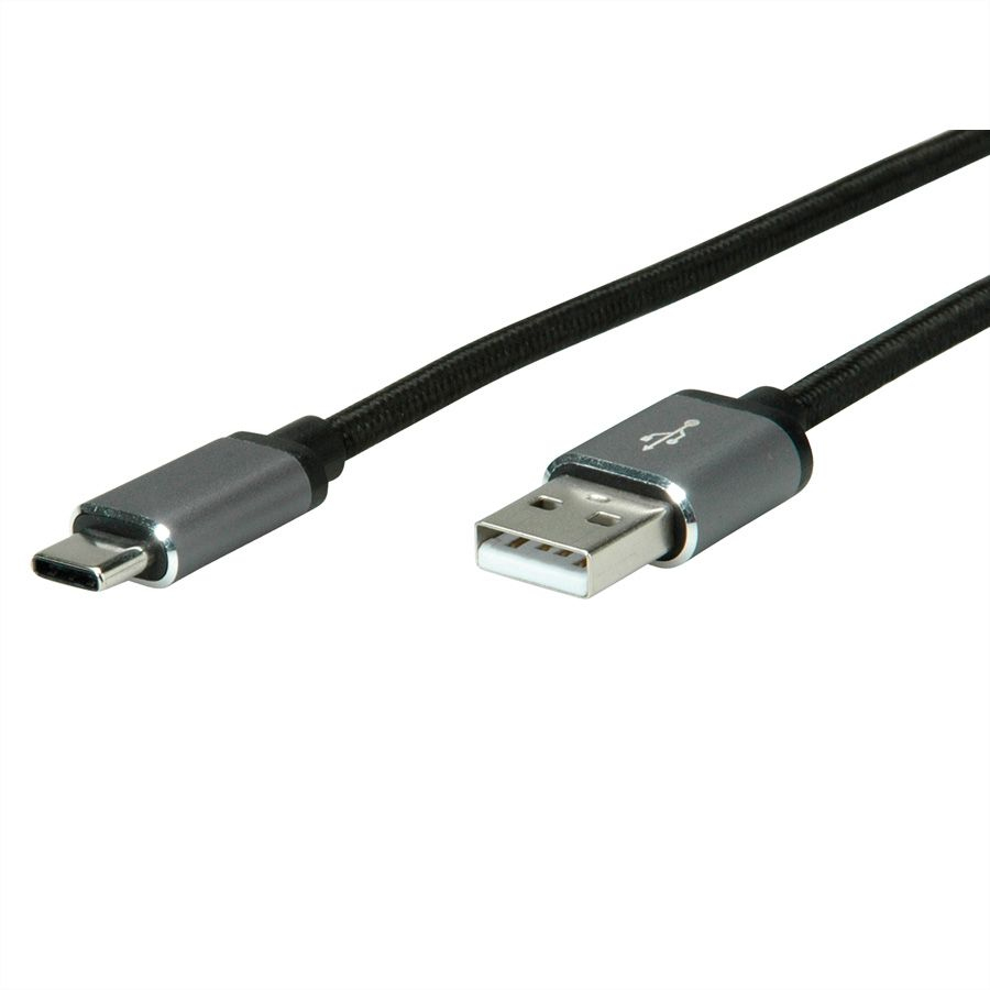 11.02.9029 ROLINE USB2.0 Cable. C-A. M/M. Black. 3.0m Factory Sealed