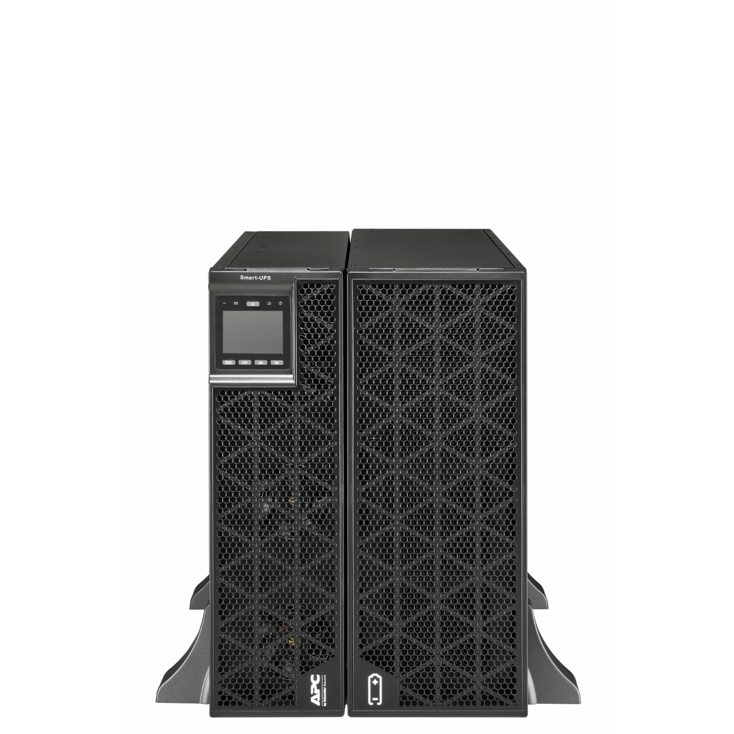 APC Smart-UPS RT 20kVA - UPS (rack-mountable) - AC 230/380 V - 20000 Watt - 20000 VA - 3-phase / 1-phase - RS-232 - Output Connectors: 1 - 7U - Black SRTG20KXLI - C2000