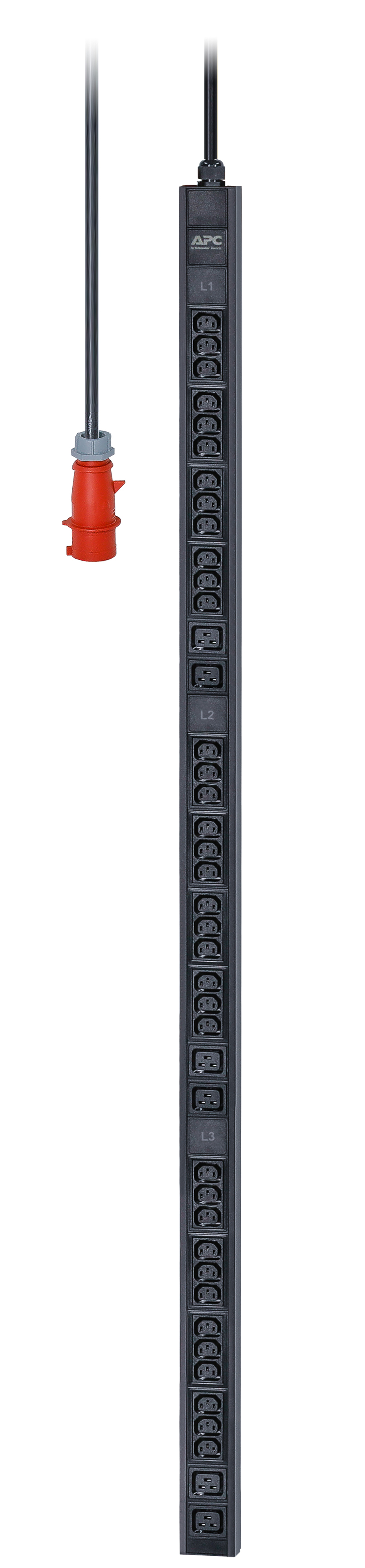 APC Easy Basic Rack PDU EPDU1216B - Power Distribution Unit (rack-mountable) - AC 400 V - 11 KW - 11000 VA - 3-phase - Input: IEC 60309 3P+N+PE - Output Connectors: 42 (6 X IEC 60320 C19, 36  - C2000