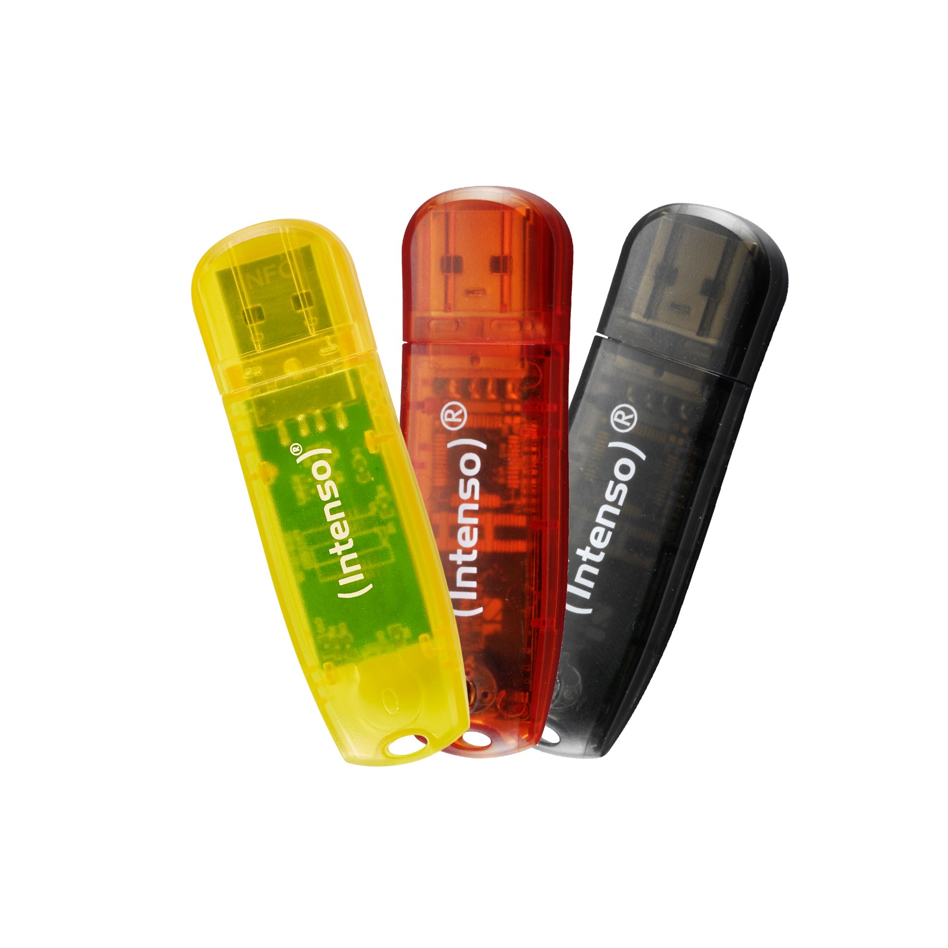 Intenso Rainbow 3x32GB Yellow/Red/Black 3502483 - CMS01