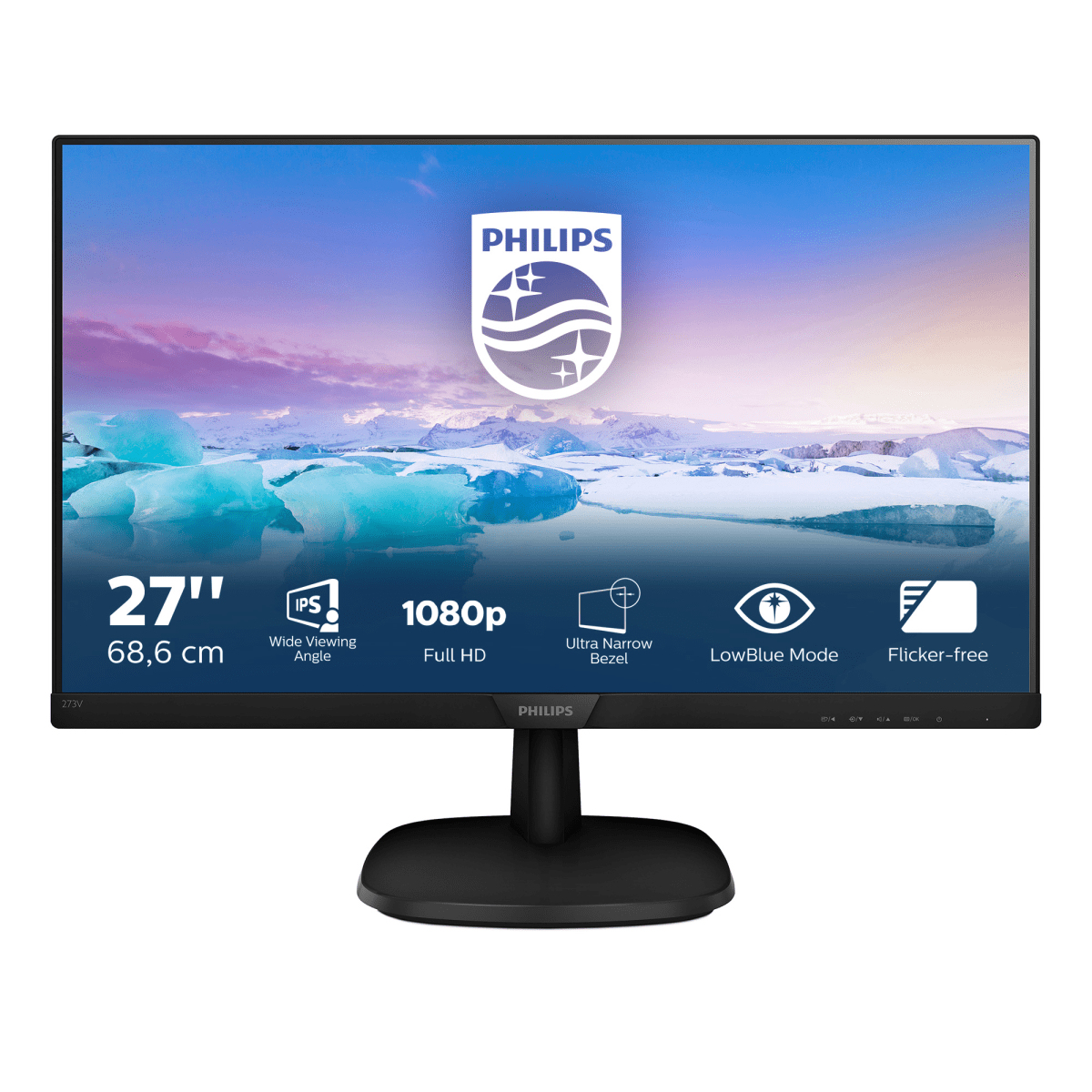 273V7QJAB/00 Philips 27 Ips Mon Spk 273V7Qjab/00      New