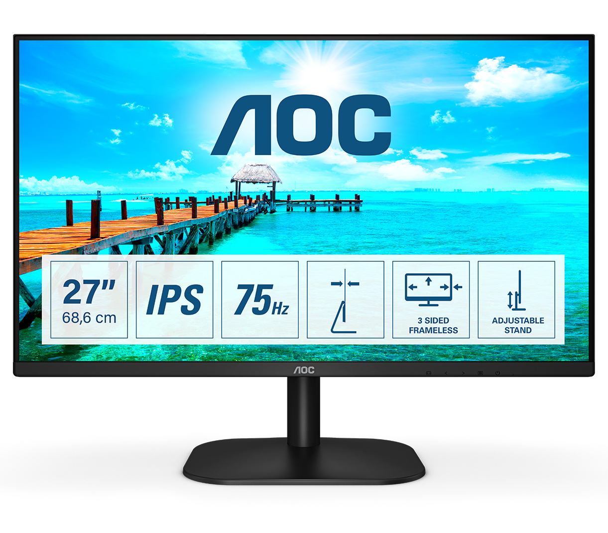27B2H/EU Aoc 27 Ips Monitor 27B2H/Eu              New