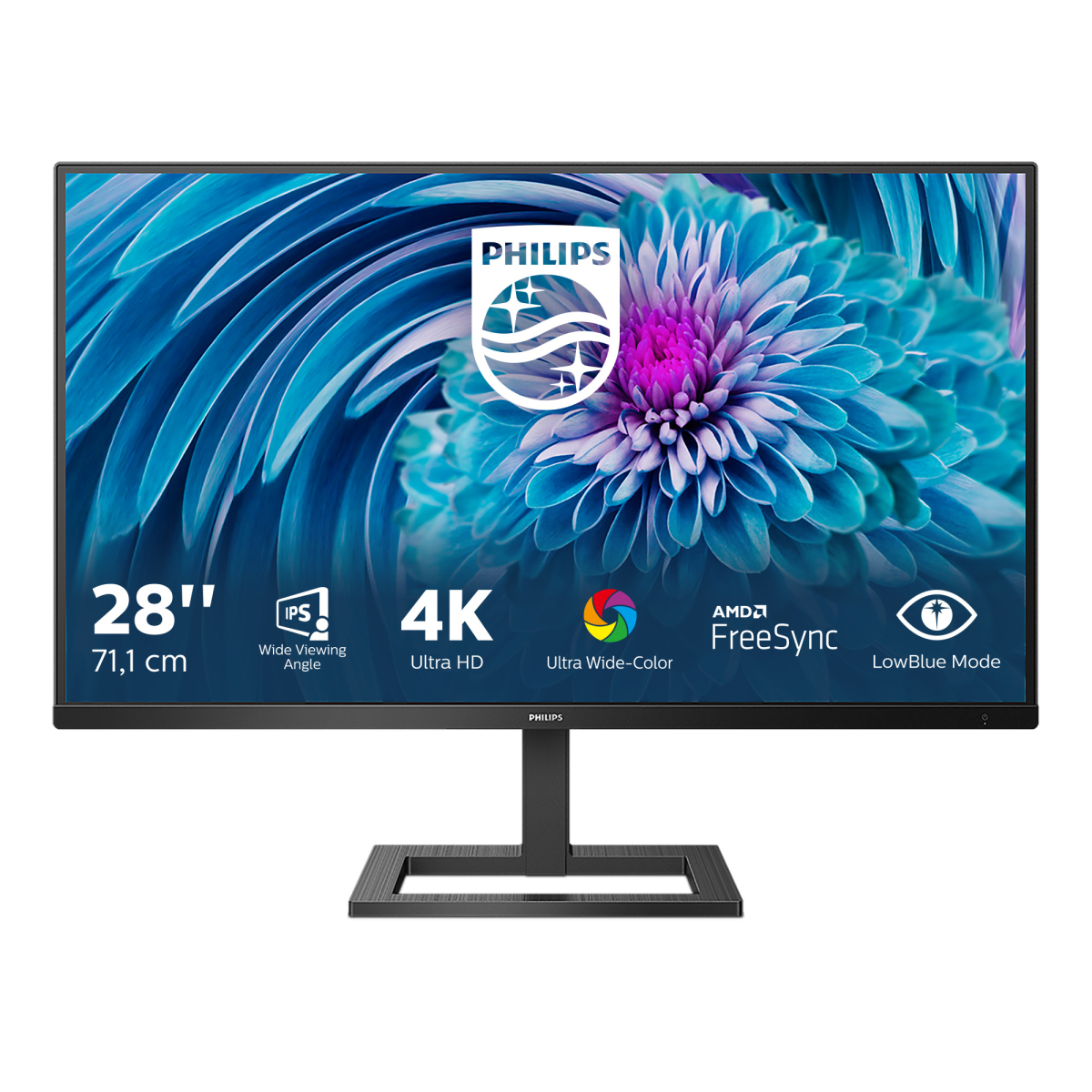 288E2A/00 Philips 28 Ips Monitor Spk 288E2A/00 4K  New