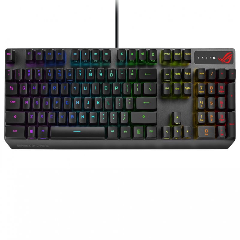 90MP0240-BKEA00 Asus Rog Strix Scope Rx Keyboard         New