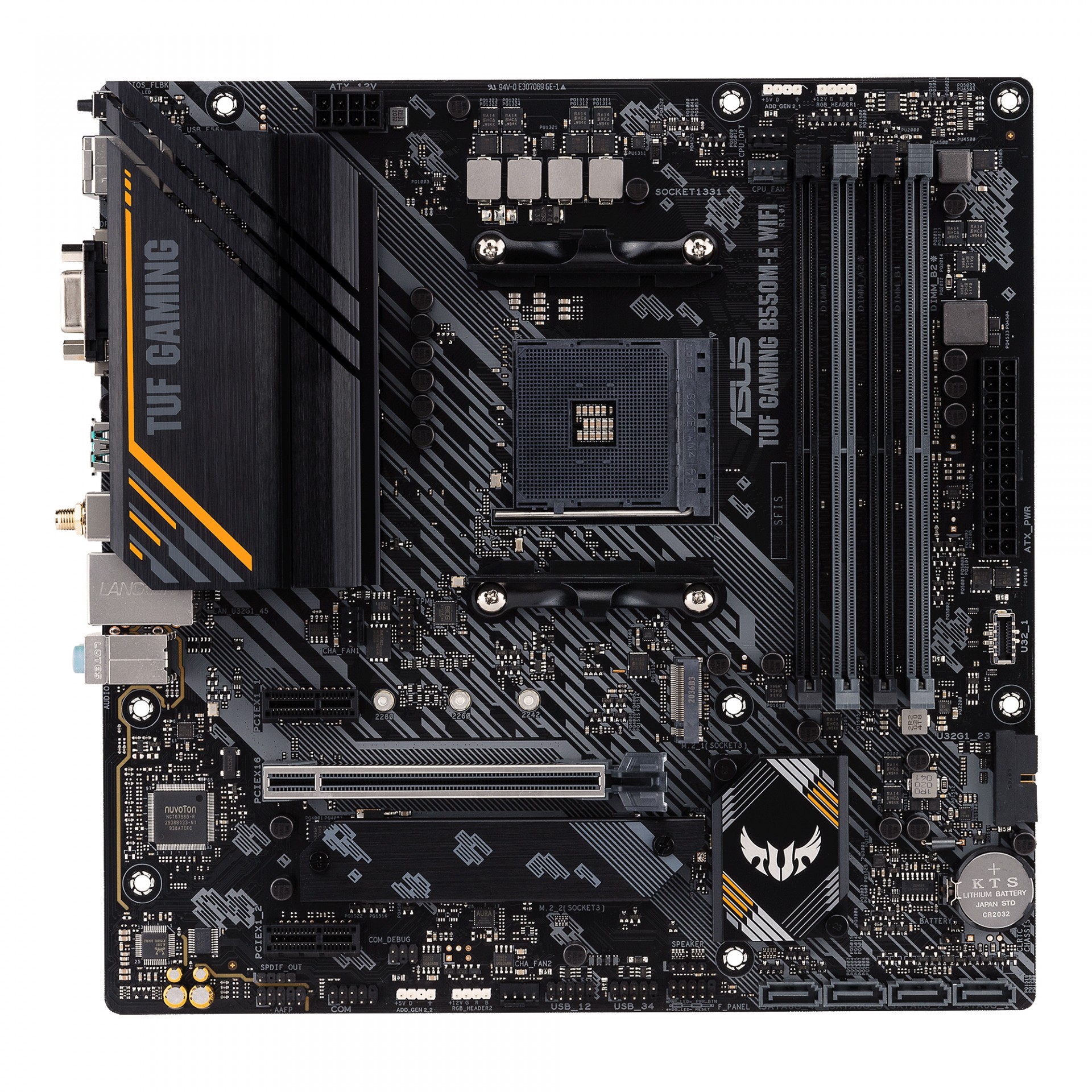 90MB17T0-M0EAY0 Asus Am4 Tuf Gaming B550M-E Wifi M-Atx   New