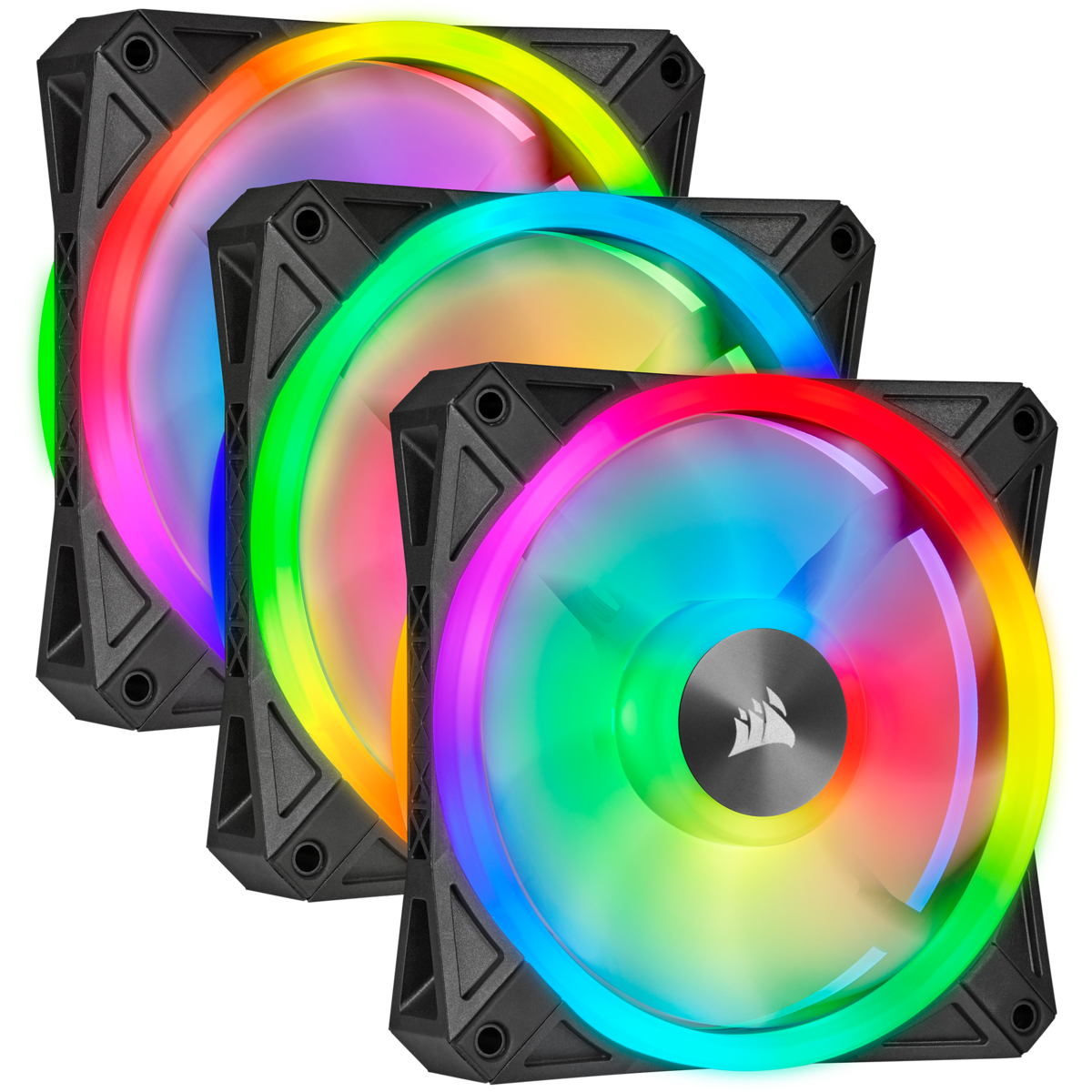 CO-9050098-WW Corsair Icue Ql120 Rgb 120Mm 3 Pk        New