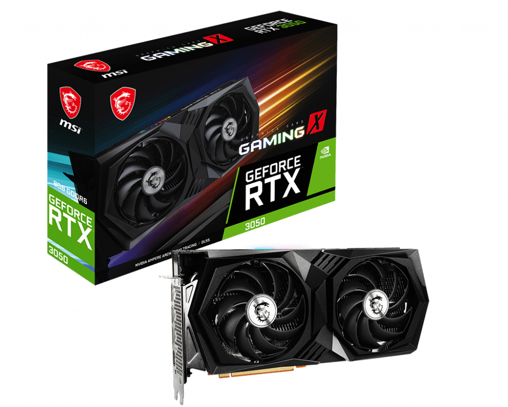 GEFORCE RTX 3050 GAMING X 8G Msi Rtx 3050 8Gb Gaming X 8G             New