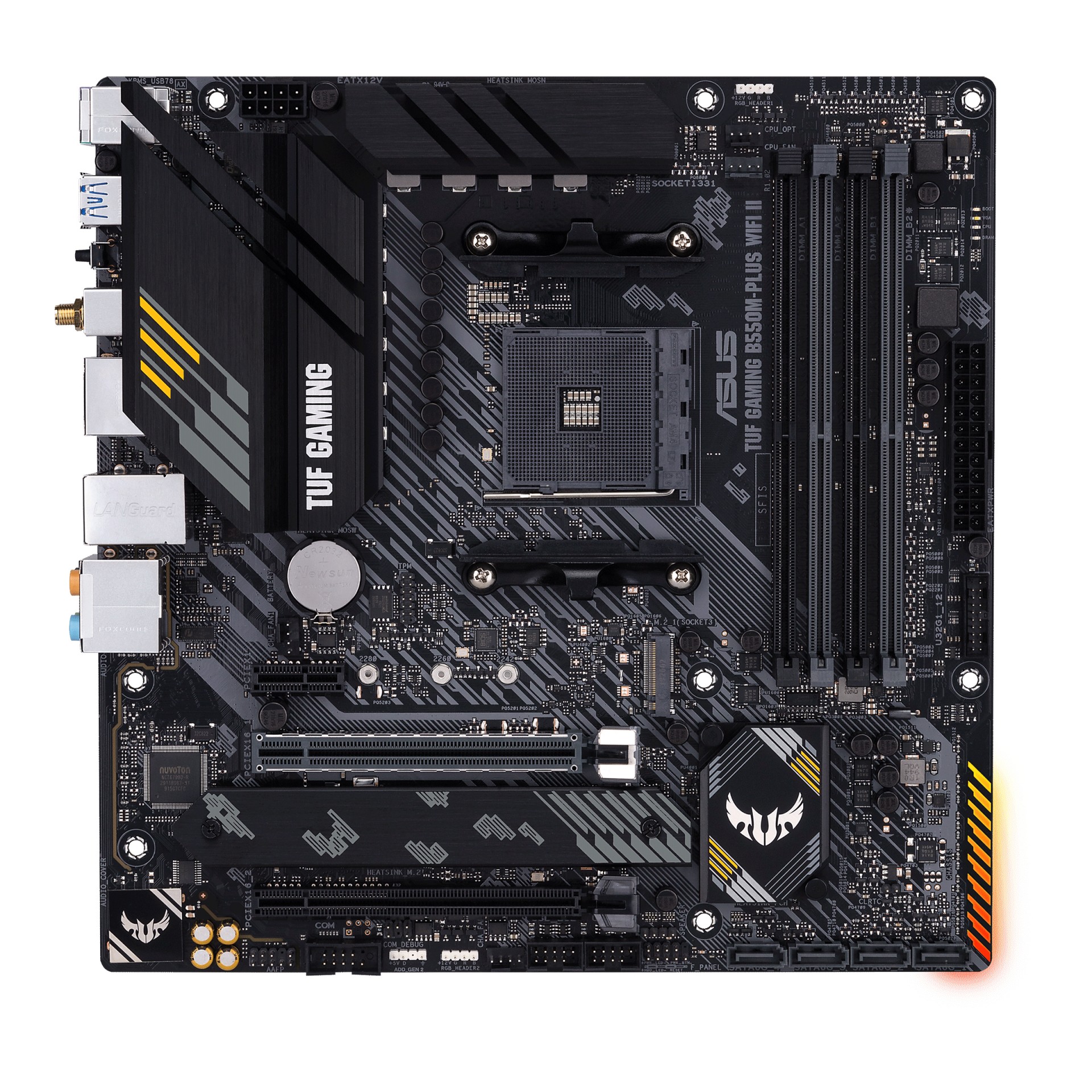90MB19Y0-M0EAY0 Asus Am4 Tuf Gaming B550M-Plus Wifi Ii   New