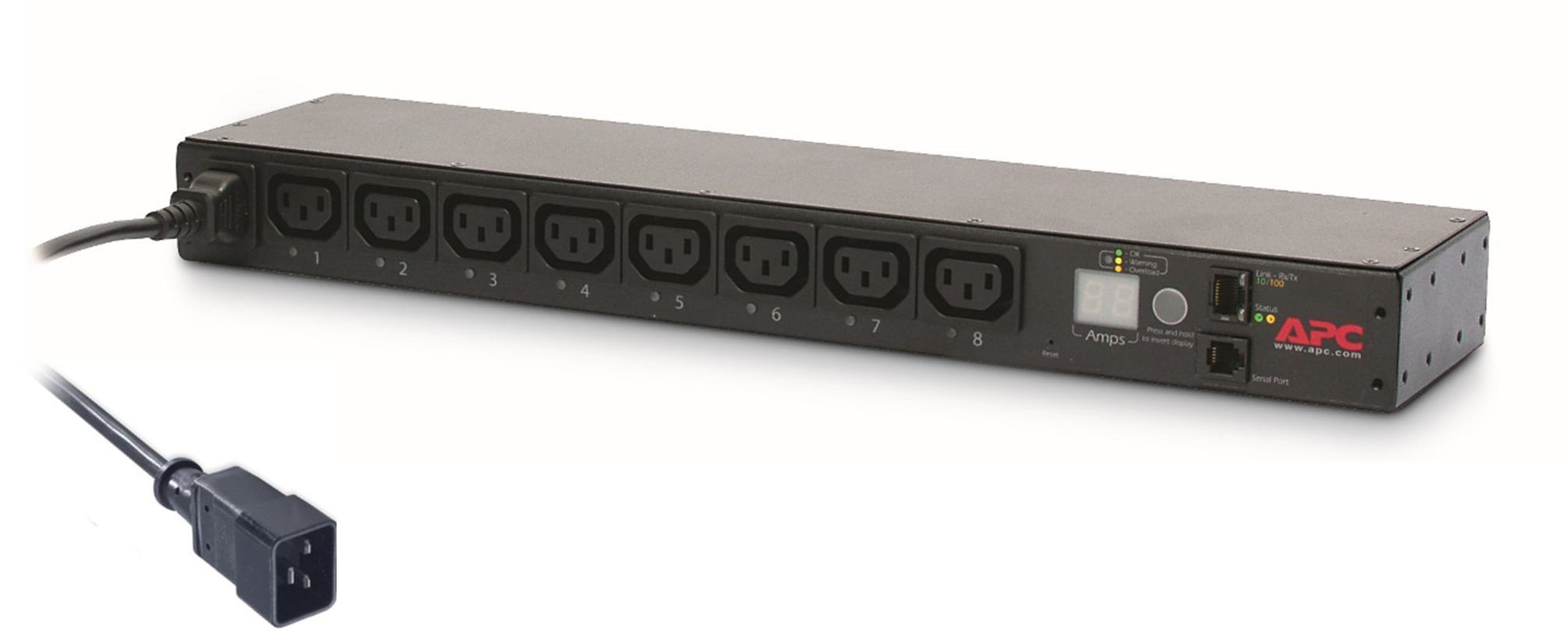 apc Apc Ap7921b Power Distribution Switched 1u 16a 8x C13 Ap7921b - AD01