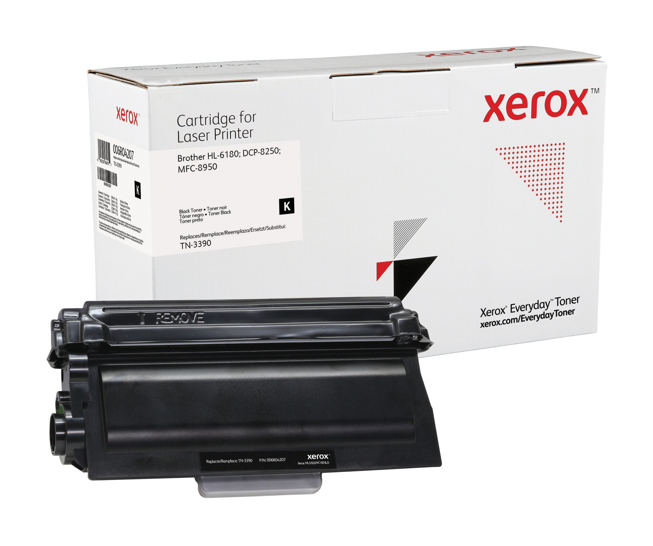 Everyday - Black - Compatible - Toner Cartridge (alternative For: Brother TN3390) - For Brother DCP-8250DN, HL-6180DW, HL-6180DWT, MFC-8950DW, MFC-8950DWT 006R04207 - C2000