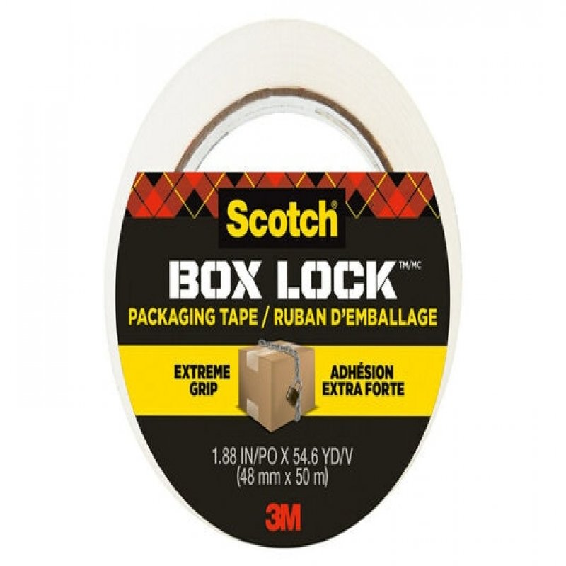 3m uk Scotch Box Lock Packaging Tape 3950 48 Mm X 50 M Single Roll 7100263253 7100263253 - AD01