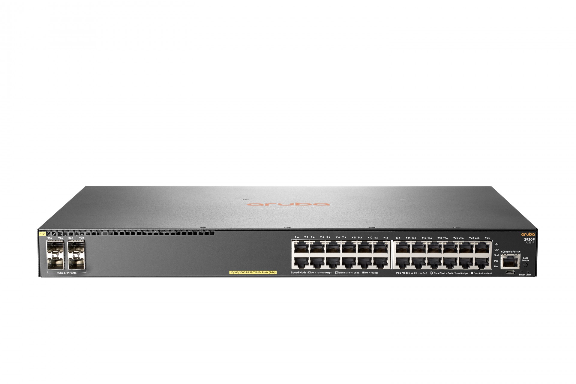 Aruba 2930f 24g Poe+ 4sfp Swch Jl261a - WC01