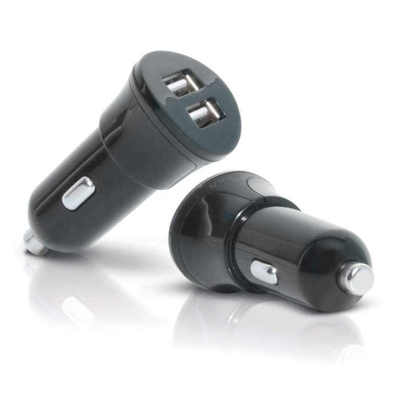 Car Charger 2 Usb (12-24v-out 5.0v 1 M-001241 - WC01