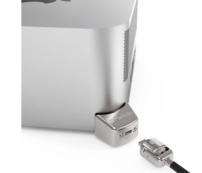 Compulocks Mac Studio T-slot Ledge Lock Adapter - Security Slot Lock Adapter - For Apple Mac Studio (Early 2022) MSLDG01 - C2000
