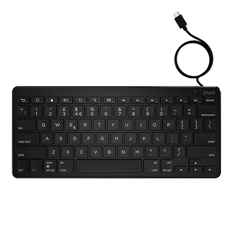 ZAGG Universal - Keyboard - USB-C - UK 103202221 - C2000