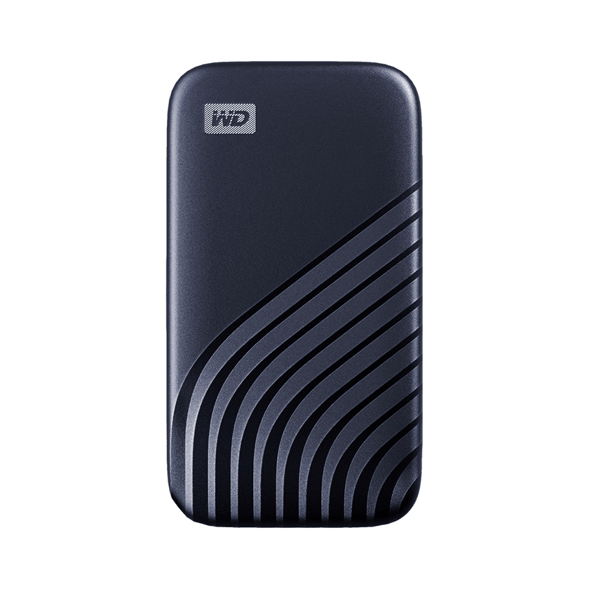 western digital Western Digital My Passport 1tb Usb 3.0 Midnight Blue External Solid State Drive Wdbagf0010bbl-wesn - AD01