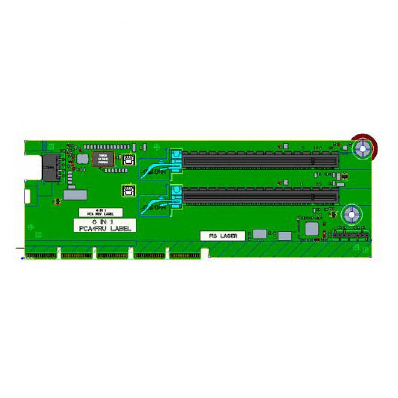 Hpe Dl38x Gen10+ 2x16 Slot 1/2 Riser P14589-b21 - WC01
