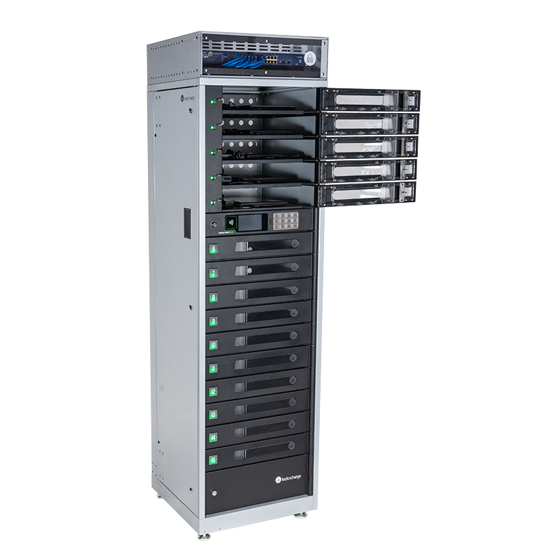 lockncharge Fuyl Tower Pro 15 Smart Charging Lockers Lnc10474 - AD01