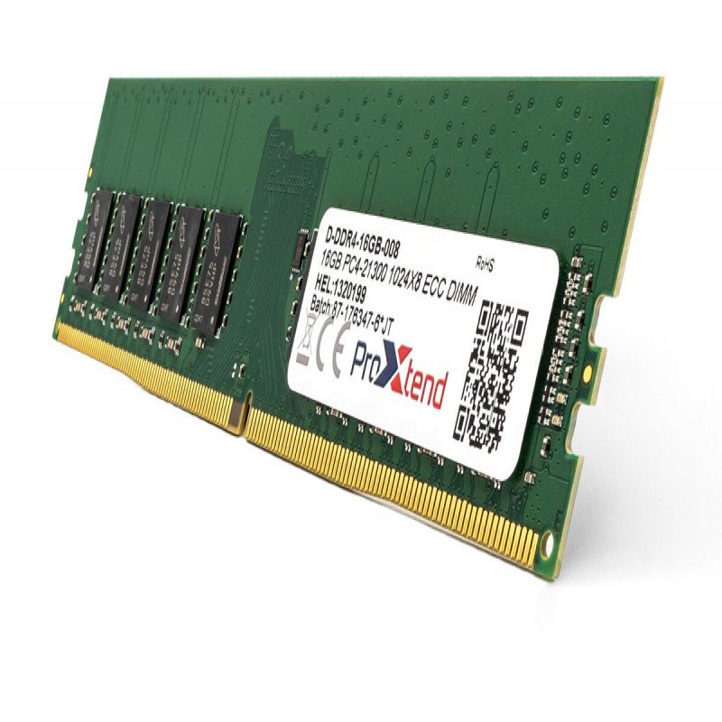 ProXtend 16GB DDR4 PC4-21300 2666MHz  D-DDR4-16GB-008 - eet01