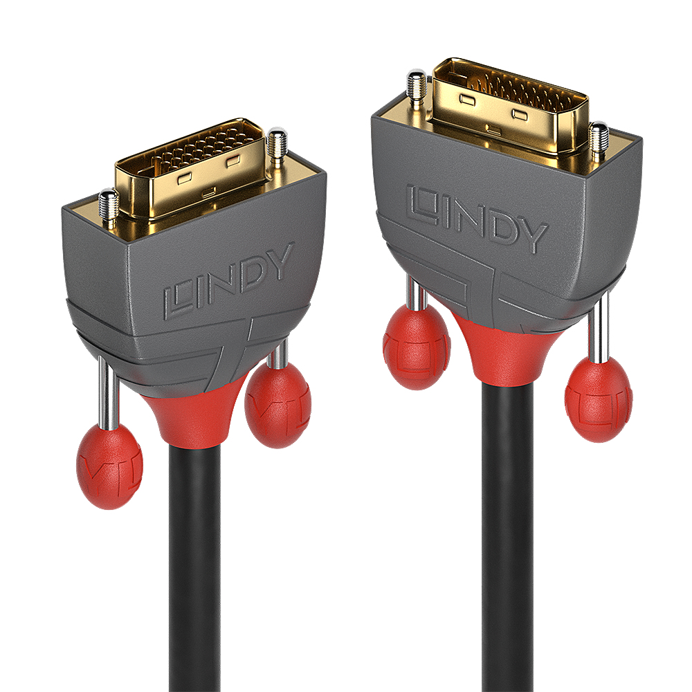 Lindy 7.5M Dvi-D Dual Link Cable,  Anthra Line  36225 - eet01
