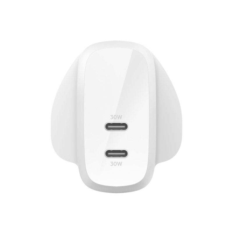 Dual 30w Usb-c Wallchargerpd 60w Wht Wcb010mywh - WC01
