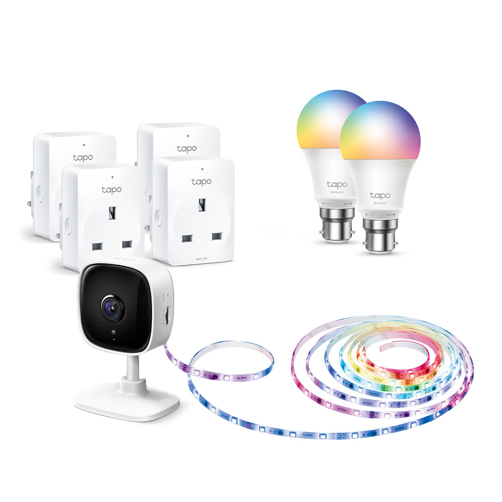 tp link Tp-link Tapo Smart Home Colour Starter Pack Tapo Colour-kto - AD01