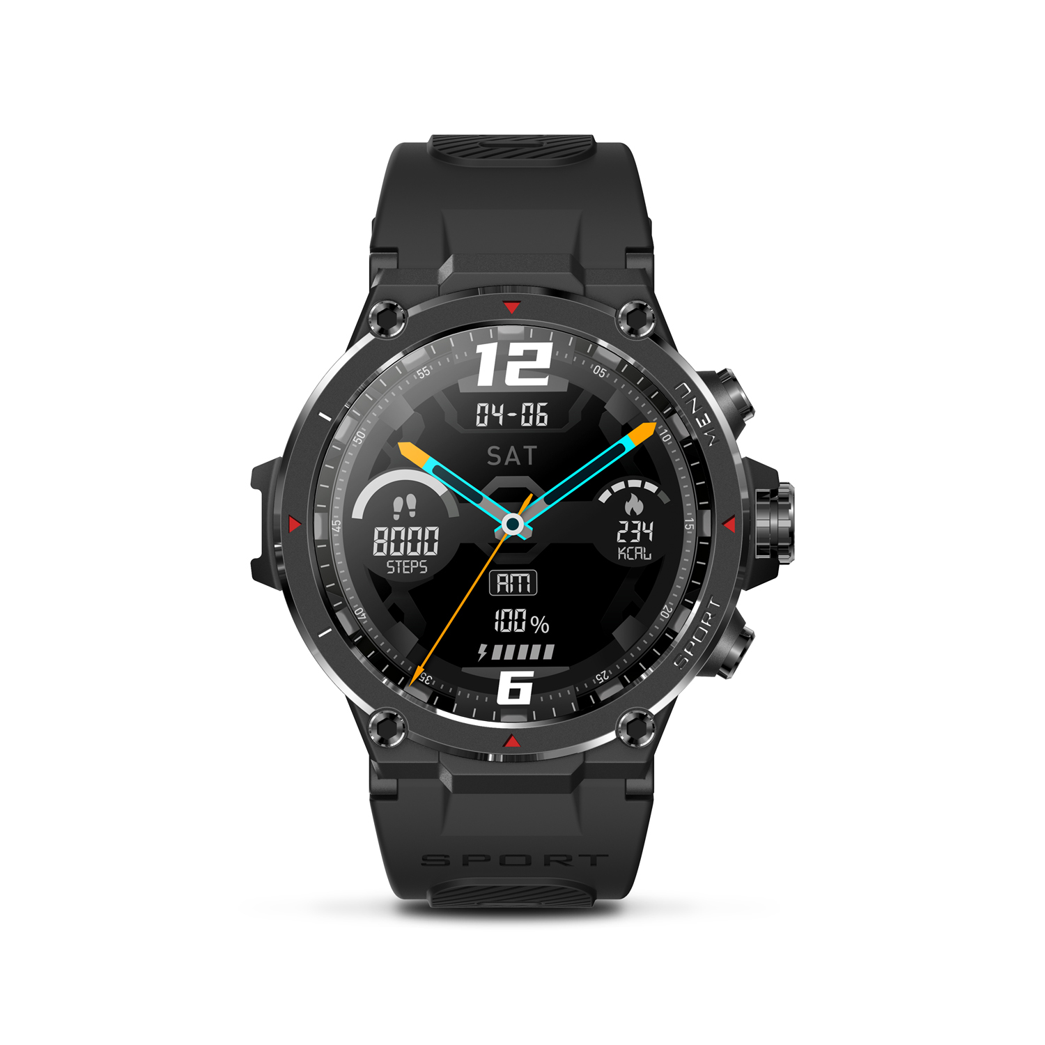 F-1s Sports Smart Watch Gps - Black Vsw-001-f1s-b - WC01