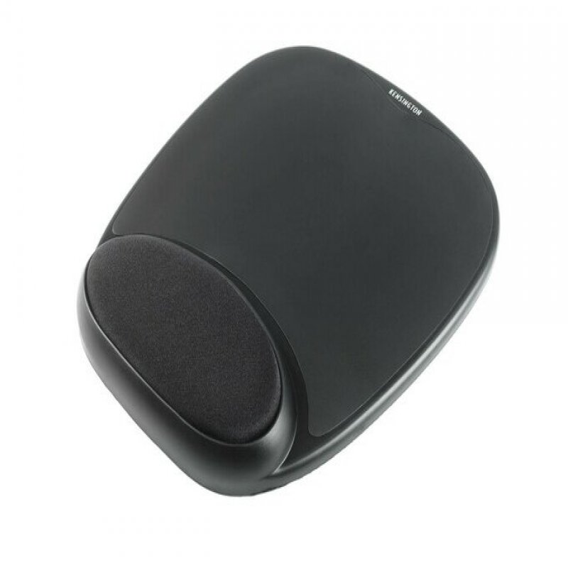 acco Kensington Comfort Gel Mouse Mat With Wrist Rest Black - 62386 62386 - AD01