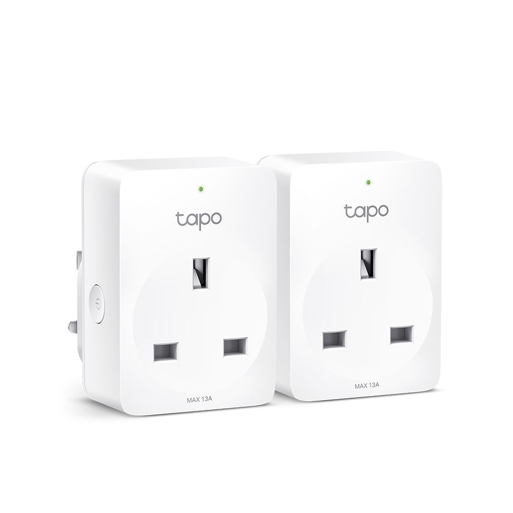 tp link Tp-link Tapo Mini Smart Wi-fi Socket With Energy Monitoring Twin Pack Tapo P110(2-pack) - AD01