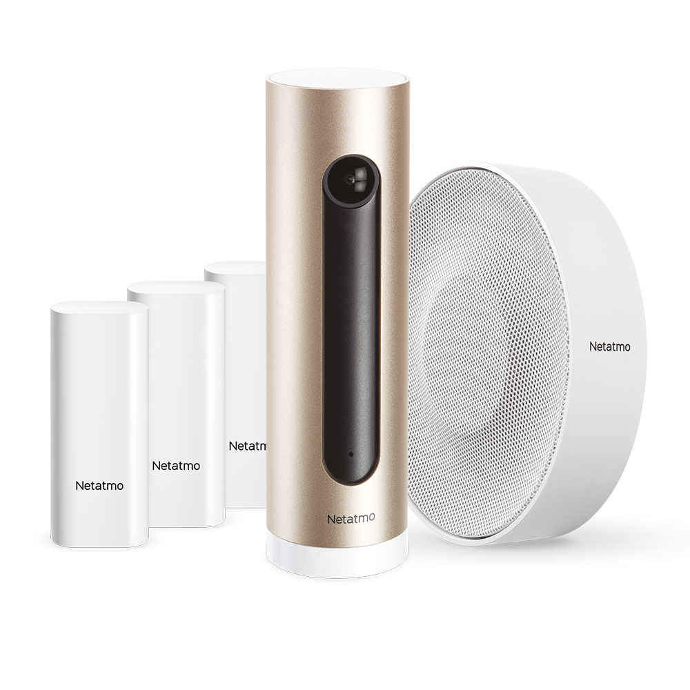 Netatmo Smart Indr Sec Cam +Sens+Siren NBU-ICSS-EU - CMS01
