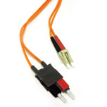 C2G Low-Smoke Zero-Halogen - Patch Cable - LC Multi-mode (M) To SC Multi-mode (M) - 5 M - Fibre Optic - 62.5 / 125 Micron - Orange 85258 - C2000