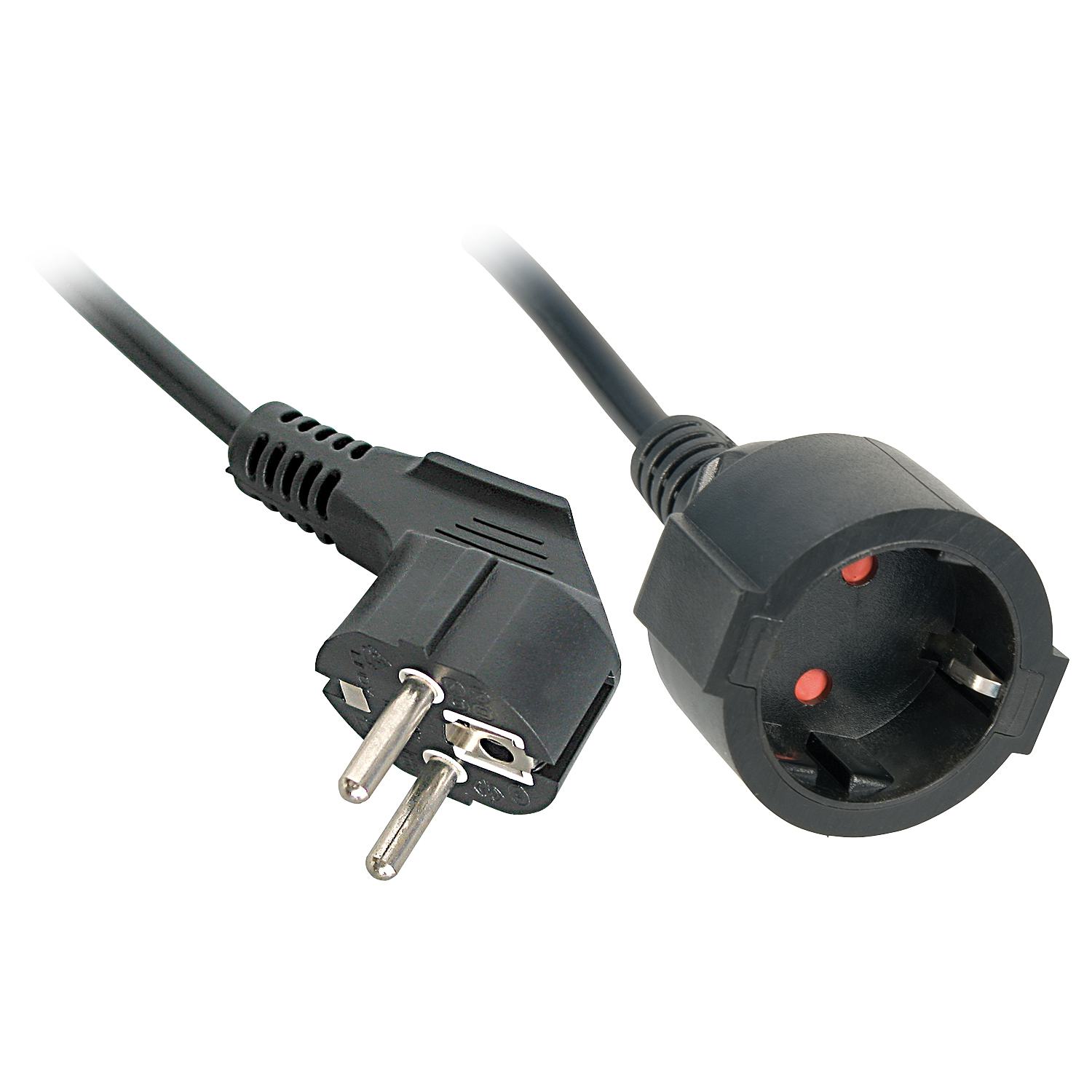 Lindy Power Extension 5 M 2 Ac  Outlet(S) Indoor Black  30245 - eet01
