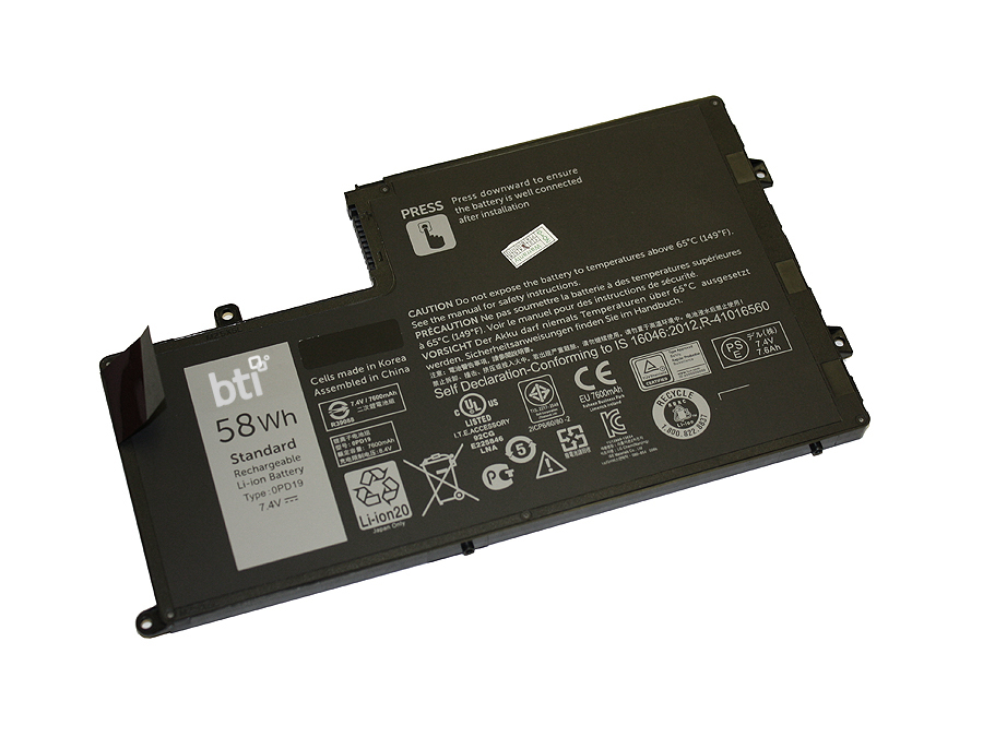 Origin Storage Replacement Battery For  Inspiron 15 (5547) 15 (5548)  0PD19-BTI - eet01