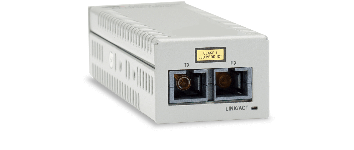 Allied Telesis AT DMC100/SC - Fibre Media Converter - 100Mb LAN - 100Base-FX, 100Base-TX - RJ-45 / SC Multi-mode - Up To 2 Km - 1310 Nm AT-DMC100/SC-30 - C2000