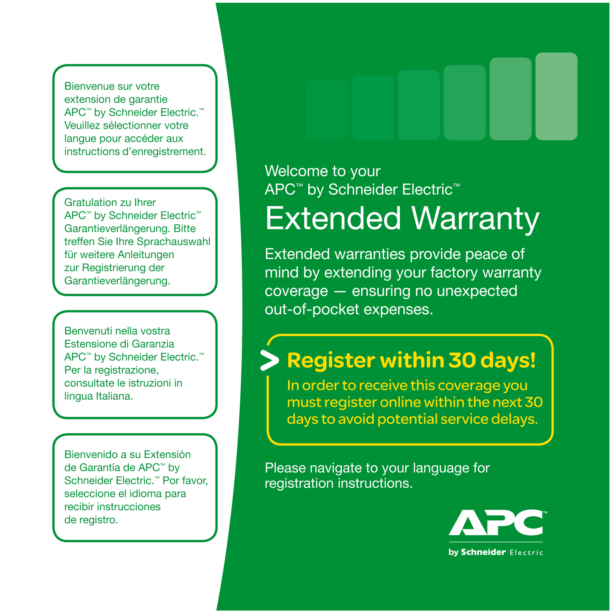 Apc - Services And Licenses      Extended Warranty 3yr               Stockable Part Number In            Wbextwar3yr-sp-08