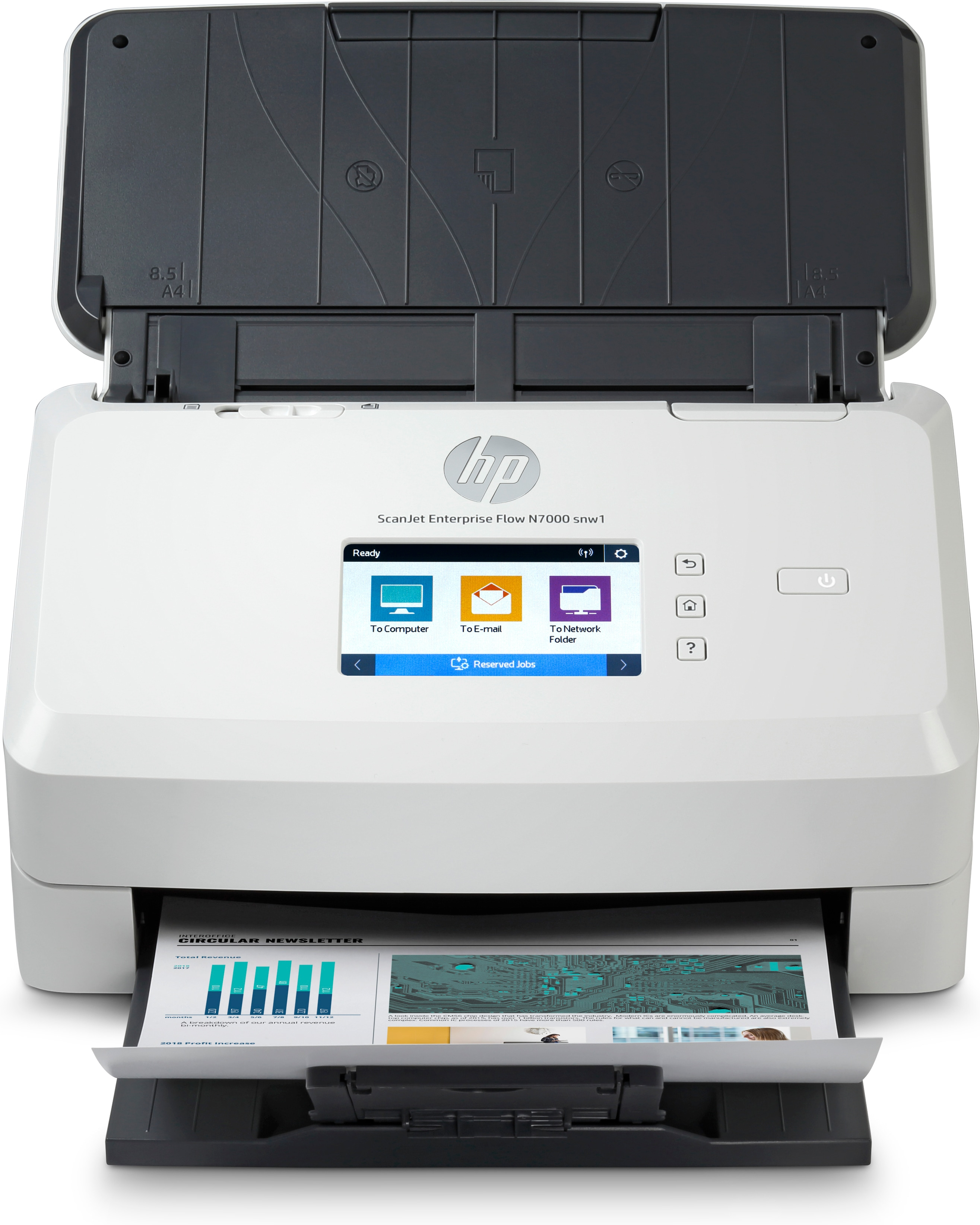 HP Scanjet Enterprise Flow N7000  Sheet-Fed Scanner 600 X 600  6FW10A#B19 - eet01