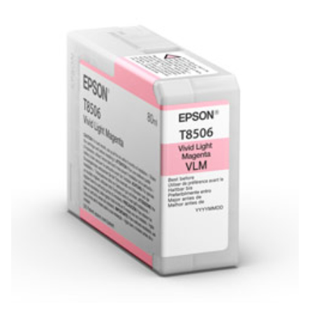 epson Epson Light Magenta Standard Ink Cartridge 80ml - C13t85060n C13t85060n - AD01