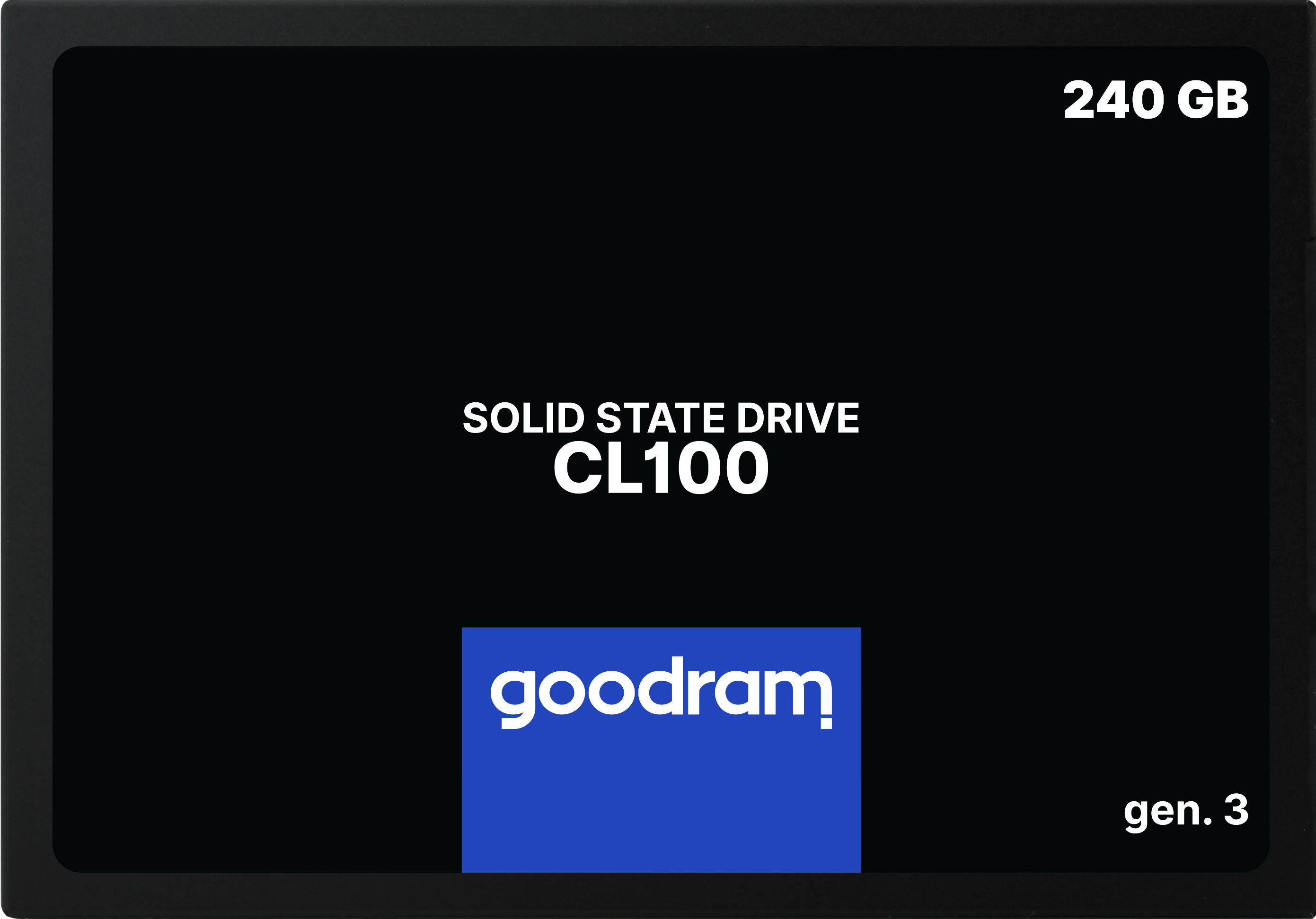 Goodram Cl100 Gen.3 2.5" 240 Gb  Serial Ata Iii 3D Tlc Nand  SSDPR-CL100-240-G3 - eet01