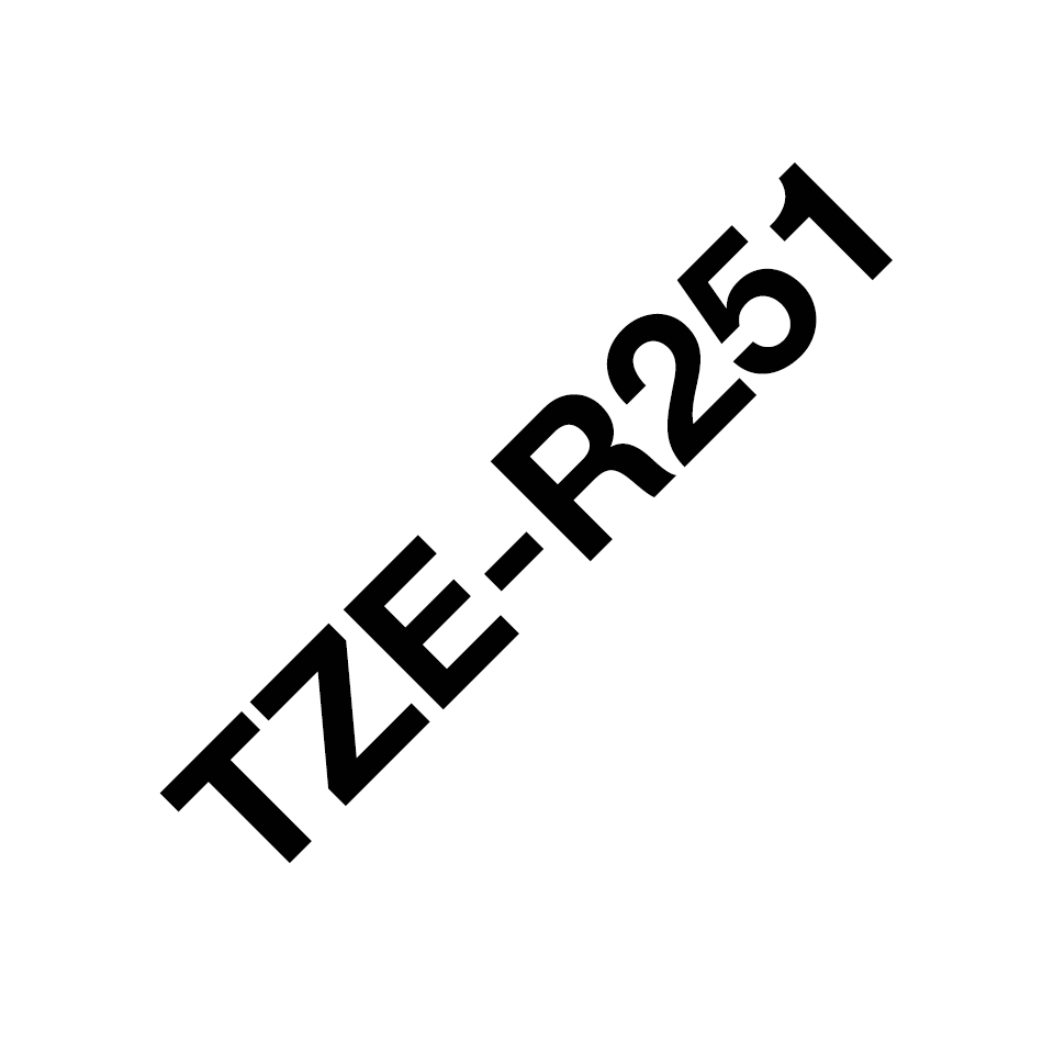 Brother Printer Ribbon Black  TZE-R251 - eet01