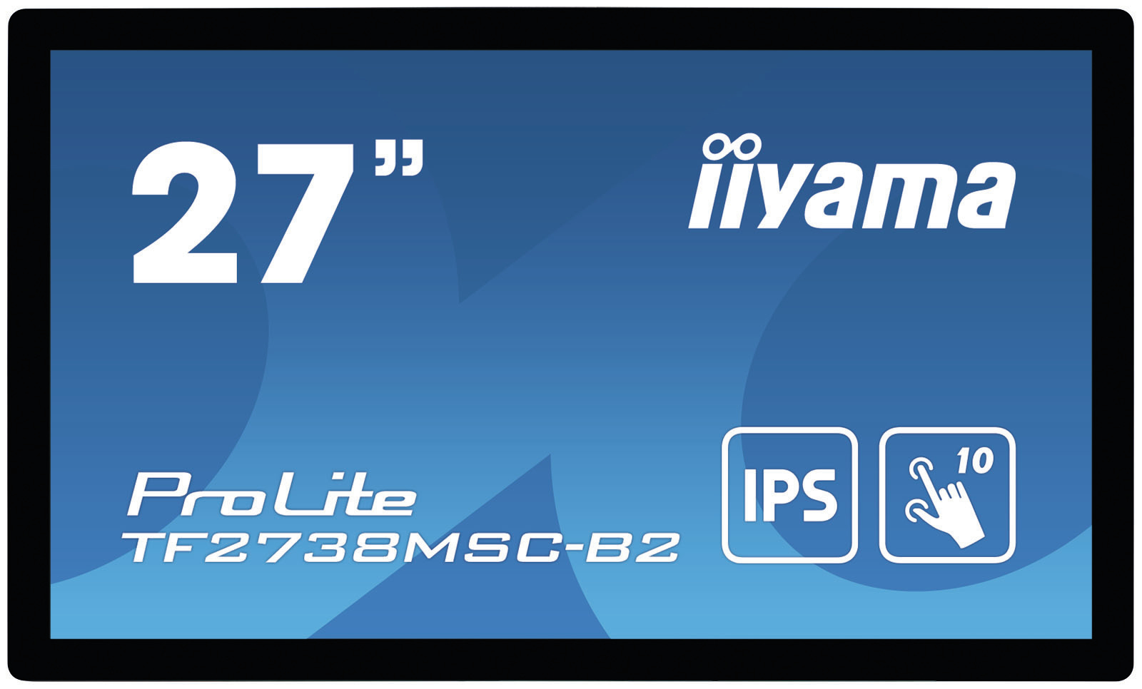 iiyama 27 ProLite TF2738MSC-B2 Touch Screen - Clear TF2738MSC-B2 - MW01