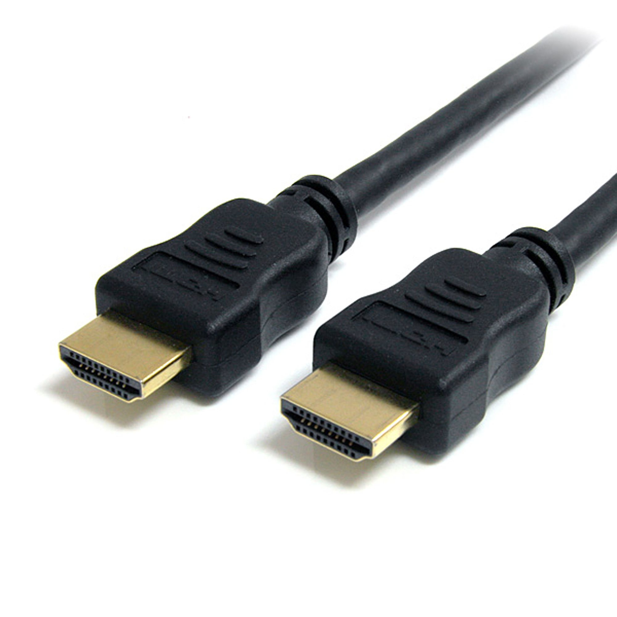 StarTech.com 2m High Speed HDMI Cable W/ Ethernet Ultra HD 4k X 2k - HDMI Cable With Ethernet - HDMI Male To HDMI Male - 2 M - Black HDMM2MHS - C2000