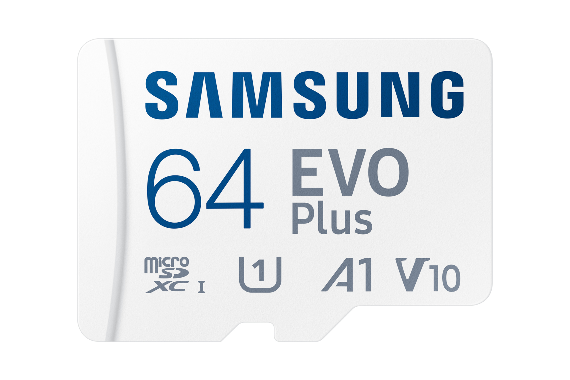Samsung - Memory Card            Evo Plus Microsdxc Uhs-i Card       With Adapter 64gb 160mb/s U1        Mb-mc64sa/eu