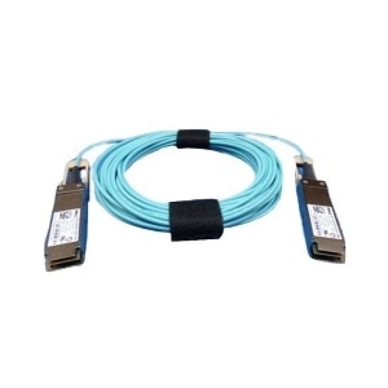 470-ABPM Dell Compatible Active Optical Cable 100GBase QSFP28 (850nm, MMF, 10m)