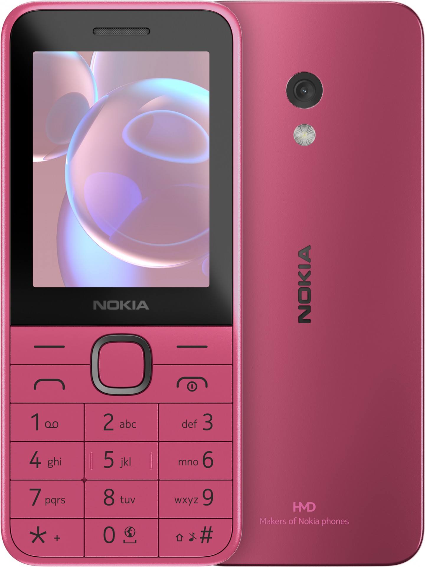 nokia 225 4g 2.4 Inch 64mb 128mb Pink Phone 1gf025fpc2l02 - AD01