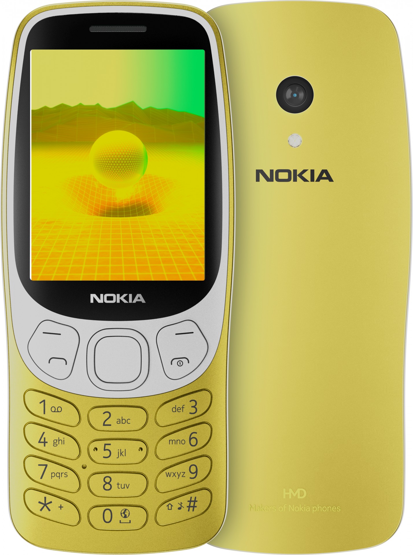 nokia 3210 4g 2.4in 64mb 128mb Y2k Gold Phone 1gf025cpd4l02 - AD01