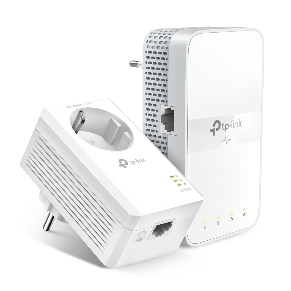 TP-Link AV1000 Ggbt Powerline Wi-Fi Kit TL-WPA7617 KIT - CMS01