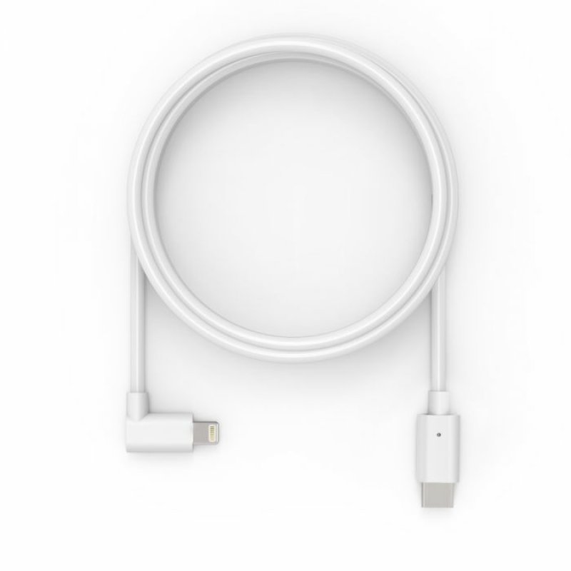 Compulocks - Dc/pos              6ft Usb-c To 90 Degree              Lightning Cable White               6ftc90dlt01