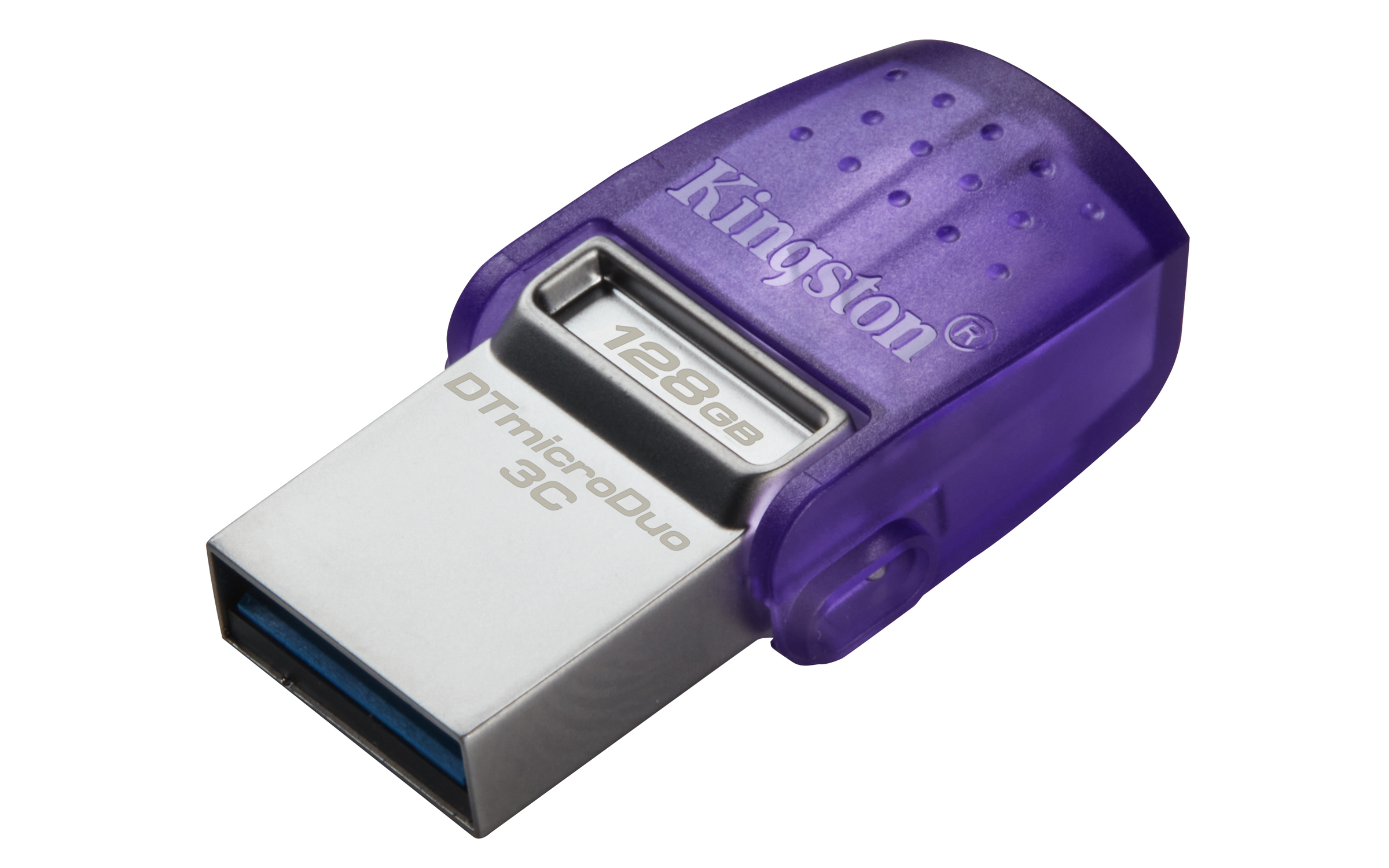 Kingston - Digital Media Product 128gb Dt Microduo 3c 200mb/s        Dual Usb-a + Usb-c                  Dtduo3cg3/128gb